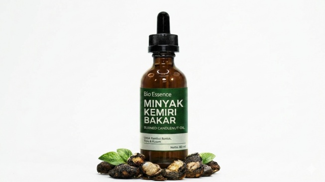 Minyak Kemiri Bakar Bio Essence