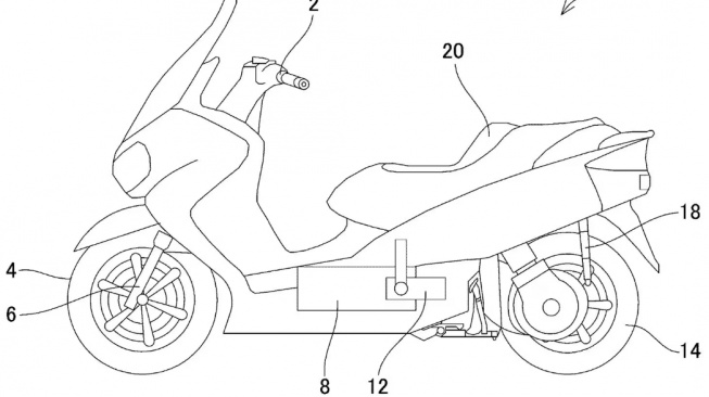 Paten motor hidrogen fuel cell Toyota. (Toyota)