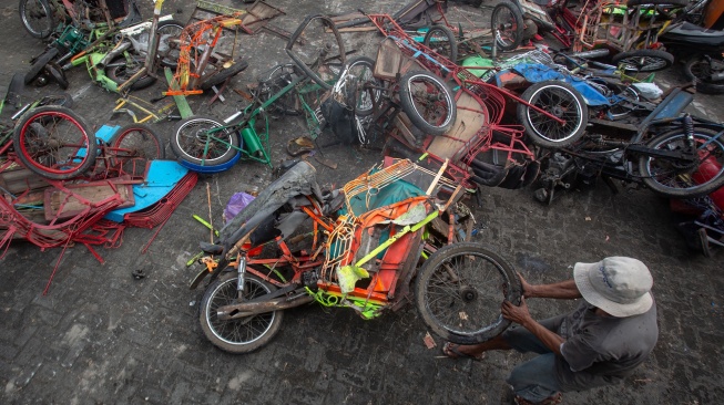 Pemkot Yogyakarta Tancap Gas Hapus Bentor, Dorong Peralihan ke Becak Listrik
