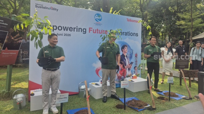 Telkomsel Impact in 2025, Jakarta, Jumat (5/6/2026). [Suara.com/Dythia]