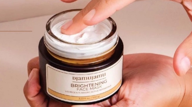 DJAMUJAMU BOTANICALS Brightening Face Mask