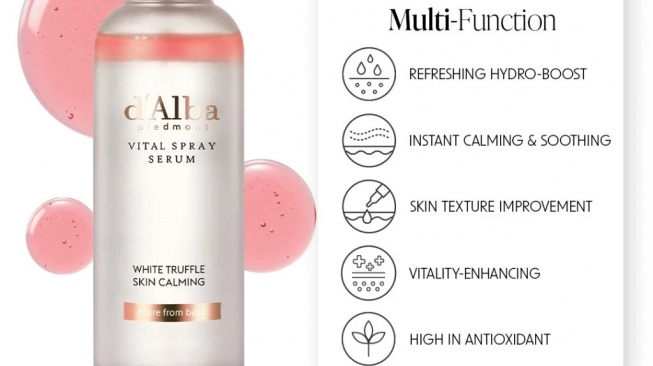 d'Alba White Truffle Vital Spray Serum (Shopee)