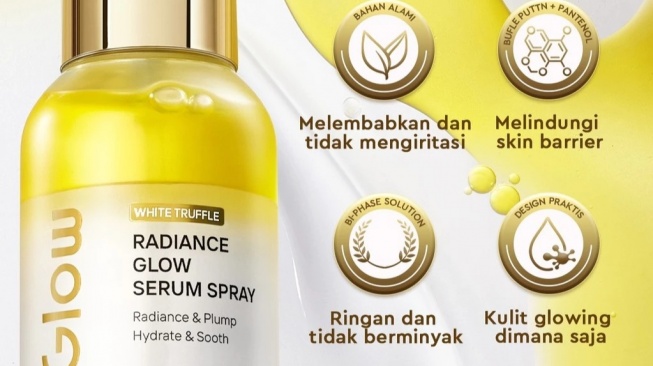Glad2Glow Radiance Glow Serum Spray (Shopee)