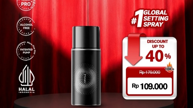 Pramy Moisturizing Setting Spray (Shopee)