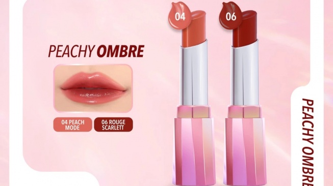OMG OH MY GLAM Gloss Up Tinted Lip Balm (Shopee)