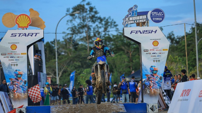 Aksi Ganas WR155R di Shell BLU CRU Yamaha Enduro Challenge 2026 yang Lahirkan Juara Baru
