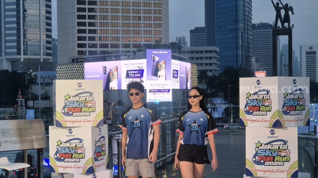 Jumpa pers Jakarta Sky Fun Run 2026 di Jakarta, Jumat (5/6/2026). [Suara.com/Dythia]