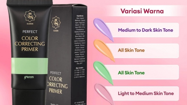 Viva Queen Color Correcting Primer (Shopee)