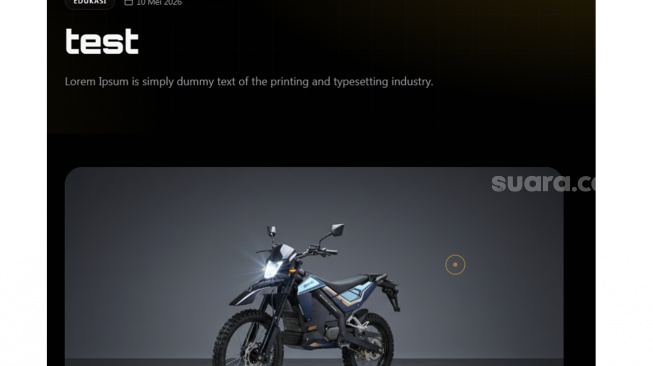 Skandal Motor MBG Era Dadan Hindayana: Bertampang Sangar tapi Website Resminya Berisi Lorem Ipsum