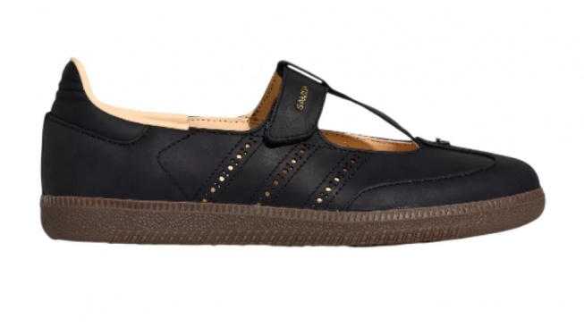 Adidas Samba Jane Core Black Crystal Sand (Shopee)