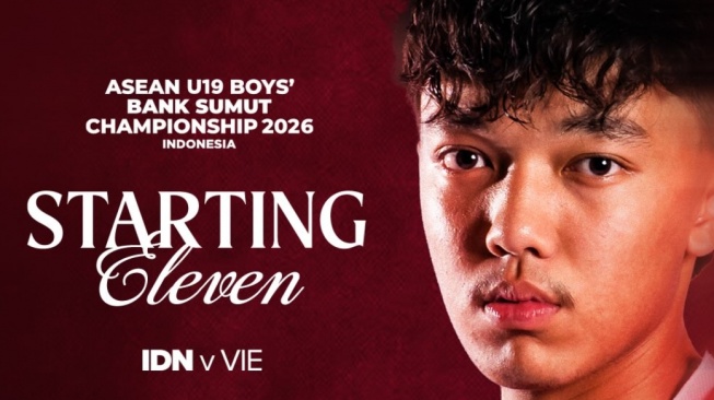 Susunan Pemain Timnas Indonesia U-19 vs Vietnam, Mengerikan Formasi Serang 3-4-3