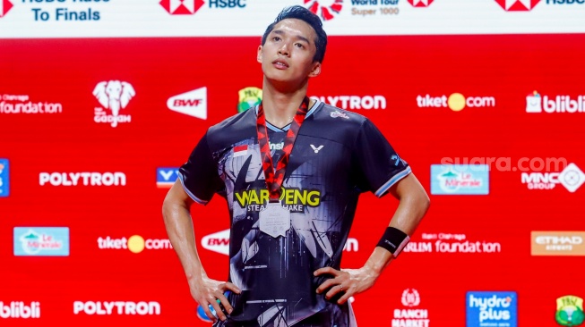 Jonatan Christie Tersungkur di Istora, Puasa Tunggal Putra Merah Putih di Indonesia Open Berlanjut