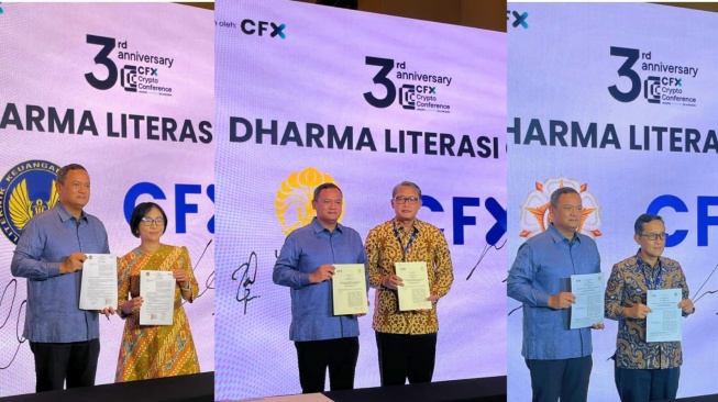 CFX Gandeng Sejumlah Perguruan Tinggi Perkuat Literasi Aset Kripto dan Blockchain Nasional
