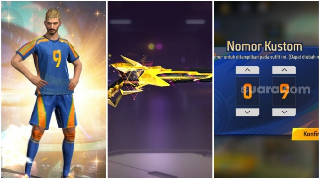 61 Kode Redeem FF Max Terbaru 8 Juni 2026: Sikat Jersey Bola, Skin SG2, dan Emote