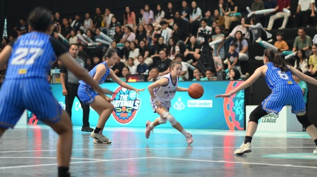 Campus League 2026 The Nationals resmi bergulir di UPH Tangerang. UPH putri balas dendam atas BINUS, sementara BINUS putra tumbangkan juara Bandung. [Dok. Campus League]
