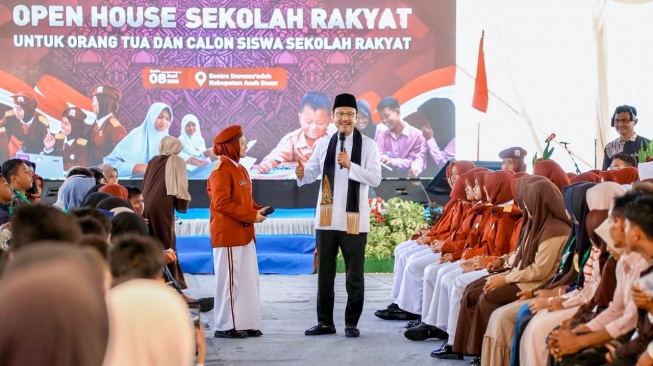 Di Aceh, Ratusan Calon Siswa Terjangkau Masuk Sekolah Rakyat