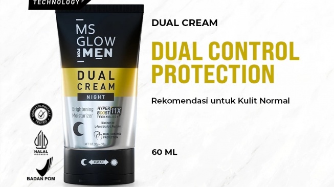 MS Glow For Men Dual Cream (Shopee)