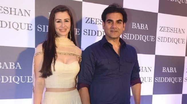 Giorgia Andriani sempat menjalin hubungan asmara dengan Arbaaz Khan. [Instagram]