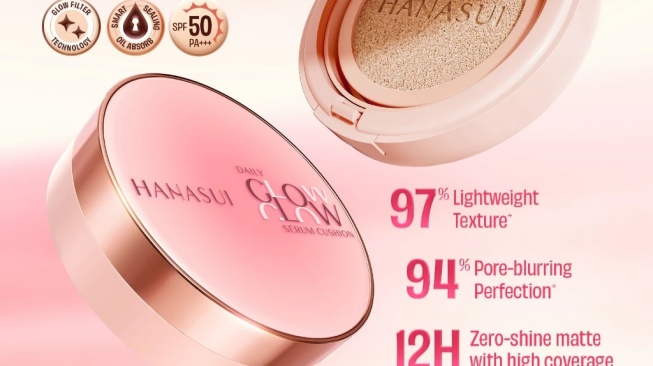 Hanasui Daily Serum Glow Cushion (Shopee)