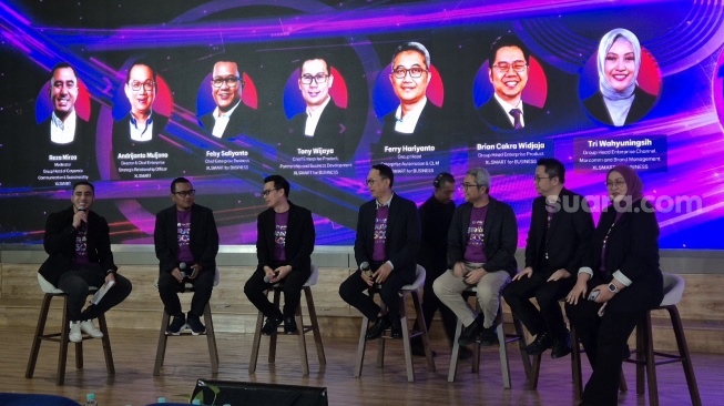 Jumpa pers BRAVO 500 Summit 2026 di Jakarta, Senin (8/6/2026). [Suara.com/Dythia]]