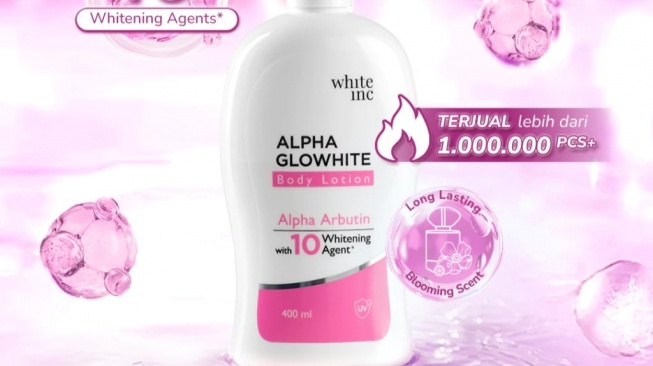 White Inc Alpha Glowhite Body Lotion (Shopee)