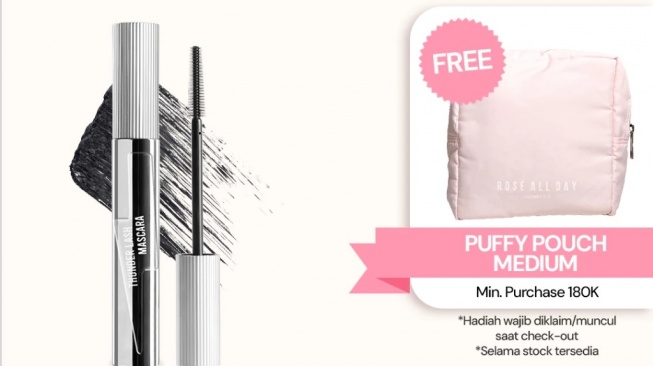 Rose All Day Thunder Lash Mascara (Shopee)