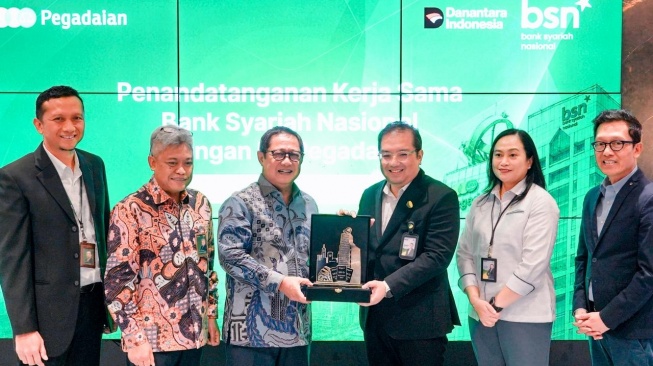 Pegadaian dan BSN resmi bersinergi dalam pembiayaan senilai Rp 1,4 Triliun. (Dok: PT Pegadaian)
