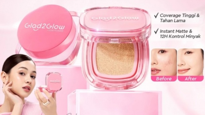 Glad2Glow 2in1 Velvet Mekup Set