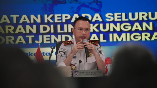 Direktur Jenderal Imigrasi, Hendarsam Marantoko menyatakan agar semua jajaran kembali fokus pada tugas, fungsi, dan program-program yang sudah dicanangkan.(Dok: Ditjen Imigrasi)