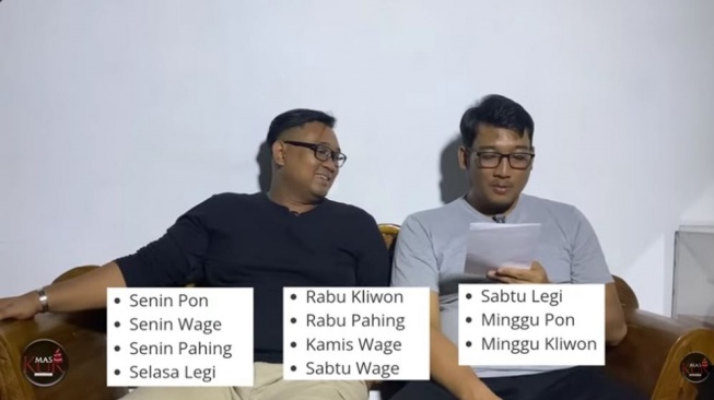 Weton Tulang Wangi menurut Om Hao. (YouTube/Mas Kur Channel)