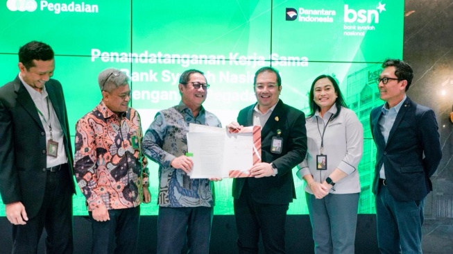 Perkokoh Sinergi Ekosistem Syariah, Pegadaian - Bank Syariah Nasional Kolaborasi Pendanaan & Digital