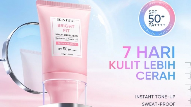 Sunscreen yang Mencerahkan dan Gak Bikin Dempul. (Shopee)