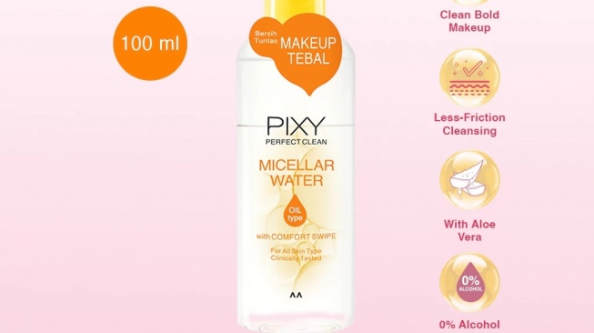 PIXY Perfect Clean Micellar Water Oil Type (Shopee)