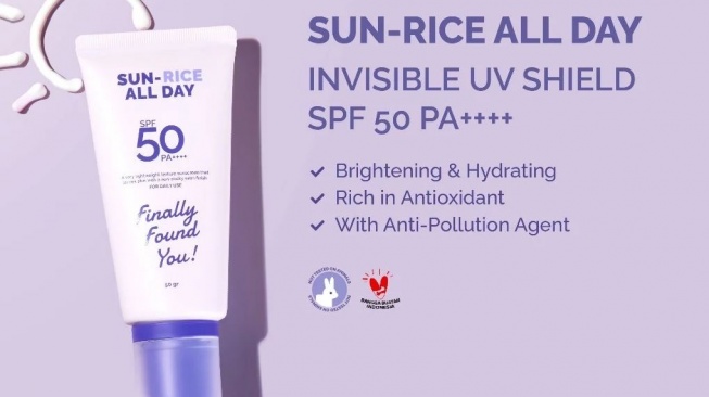 Sunscreen yang Mencerahkan dan Gak Bikin Dempul. (Shopee)