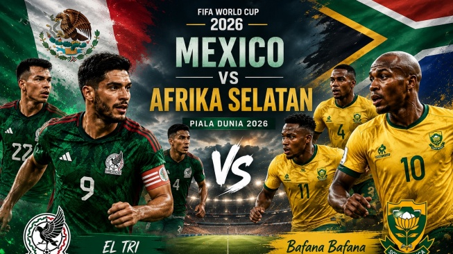 Prediksi Meksiko vs Afrika Selatan: Head to Head, Susunan Pemain dan Fakta Menarik
