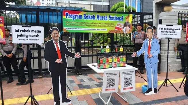 Tolak Tambahan Cukai, Koalisi Sipil Gelar Demo 'Rokok Murah' di Depan Kemenkeu
