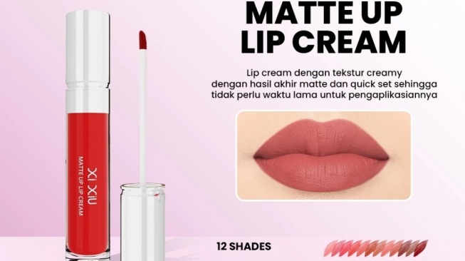 Xi XiU Matte Up Lip Cream (Shopee)