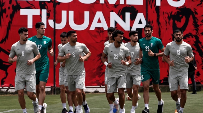 Aura Tegang Warnai Latihan Terbuka Timnas Iran di Tijuana, Ada Apa?