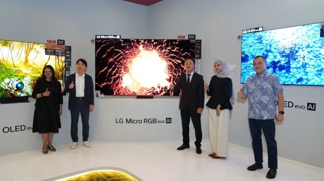 LG OLED evo AI 2026. [LG Electronics Indonesia]