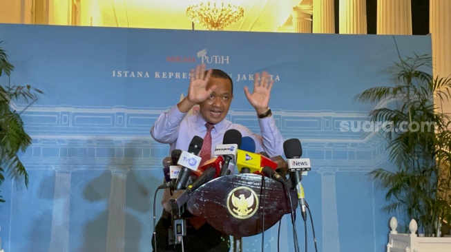 Keterangan Pers Bahlil Terkait Kenaikan Harga Pertamax dan Pemadaman Listrik Bergilir