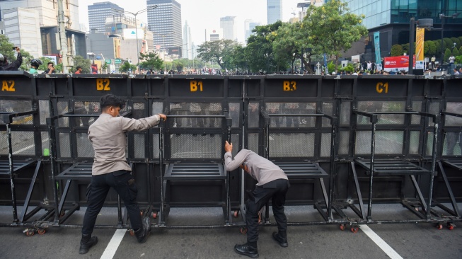 Kenapa Polisi 'Ngotot' Larang Mahasiswa Demo di Kawasan Bundaran HI?