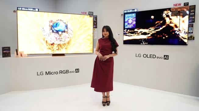 LG OLED evo AI 2026. [LG Electronics Indonesia]