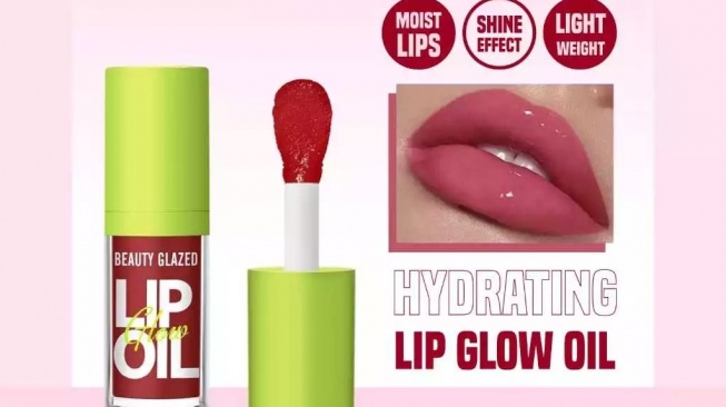 Beauty Glazed Lip Glow Oil Hydrating Smooth (Shopee)