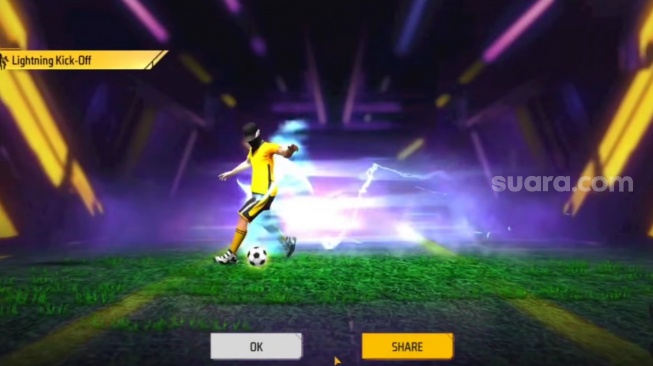 Ilustrasi Hadiah FF Max Kickoff. (ist)