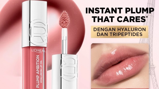 L'Oreal Paris Plump Ambition Lip Oil (Shopee)