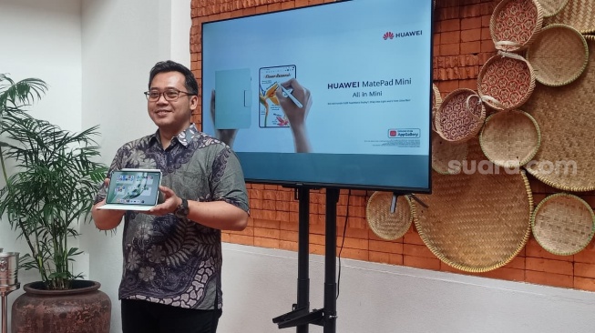 HUAWEI MatePad Mini. [Suara.com/Agnes]
