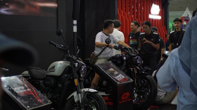 QJMotor di Jakarta Fair 2026. (Foto: QJMotor)