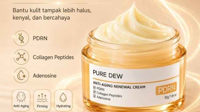 Pure Dew Anti-Aging Renewal Cream (Shopee)