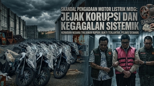 Nasib 21 Ribu Motor Listrik Era Dadan, Jadi Besi Tua atau Dipaksa Jalan Demi MBG?