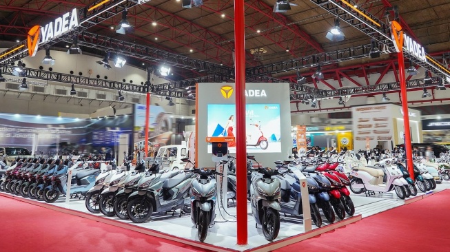 Motor Listrik Yadea Tawarkan Subsidi 10 Juta di Jakarta Fair 2026